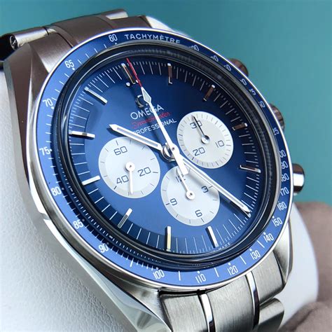 omega speedmaster tokyo 2020 blue